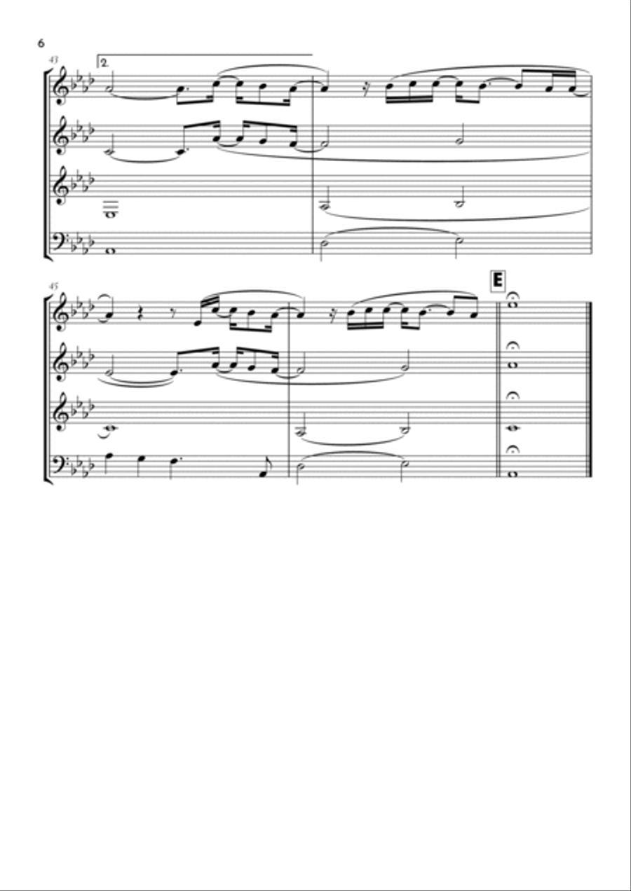 Goodness Of God Goodness Of God Saxophone Quartet scores gallery preview page 6