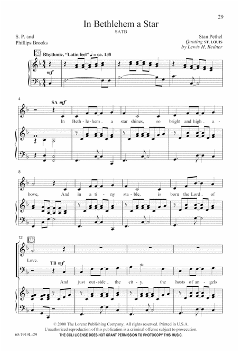 The Perfect Christmas The Perfect Christmas 4-Part scores gallery preview page 31