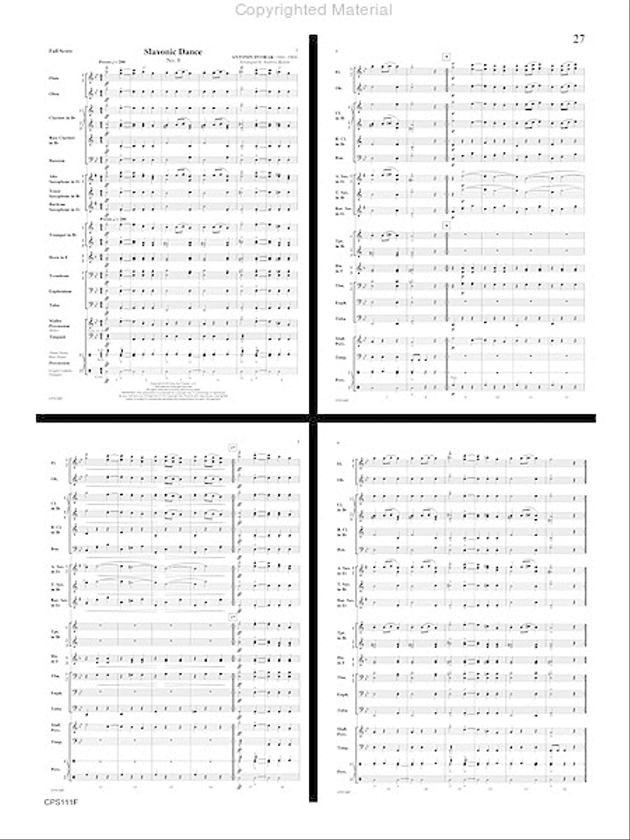 The Old Red Mill Concert Band scores gallery preview page 28