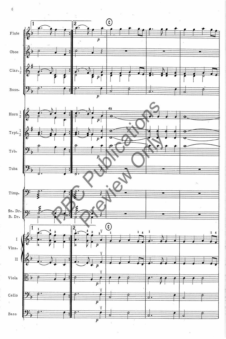 Psalm And Air Psalm And Air Full Orchestra scores gallery preview page 7