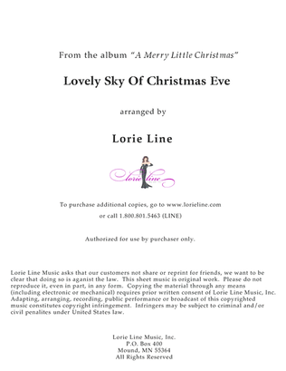 Book cover for Lovely Sky Of Christmas Eve