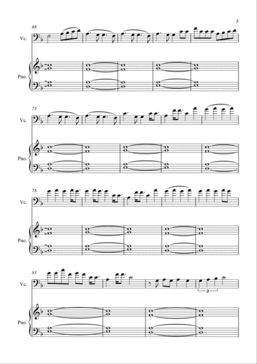 Yummy Yummy Piano scores gallery preview page 5