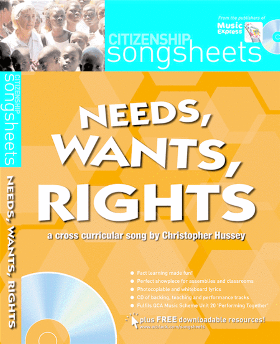 Needs Wants and Rights CD scores gallery preview page 1