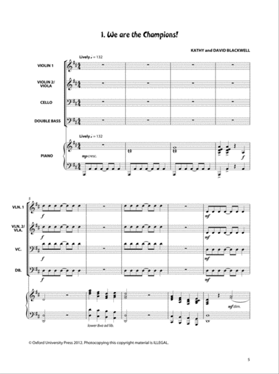 Going for Gold! Going for Gold! Cello scores gallery preview page 2