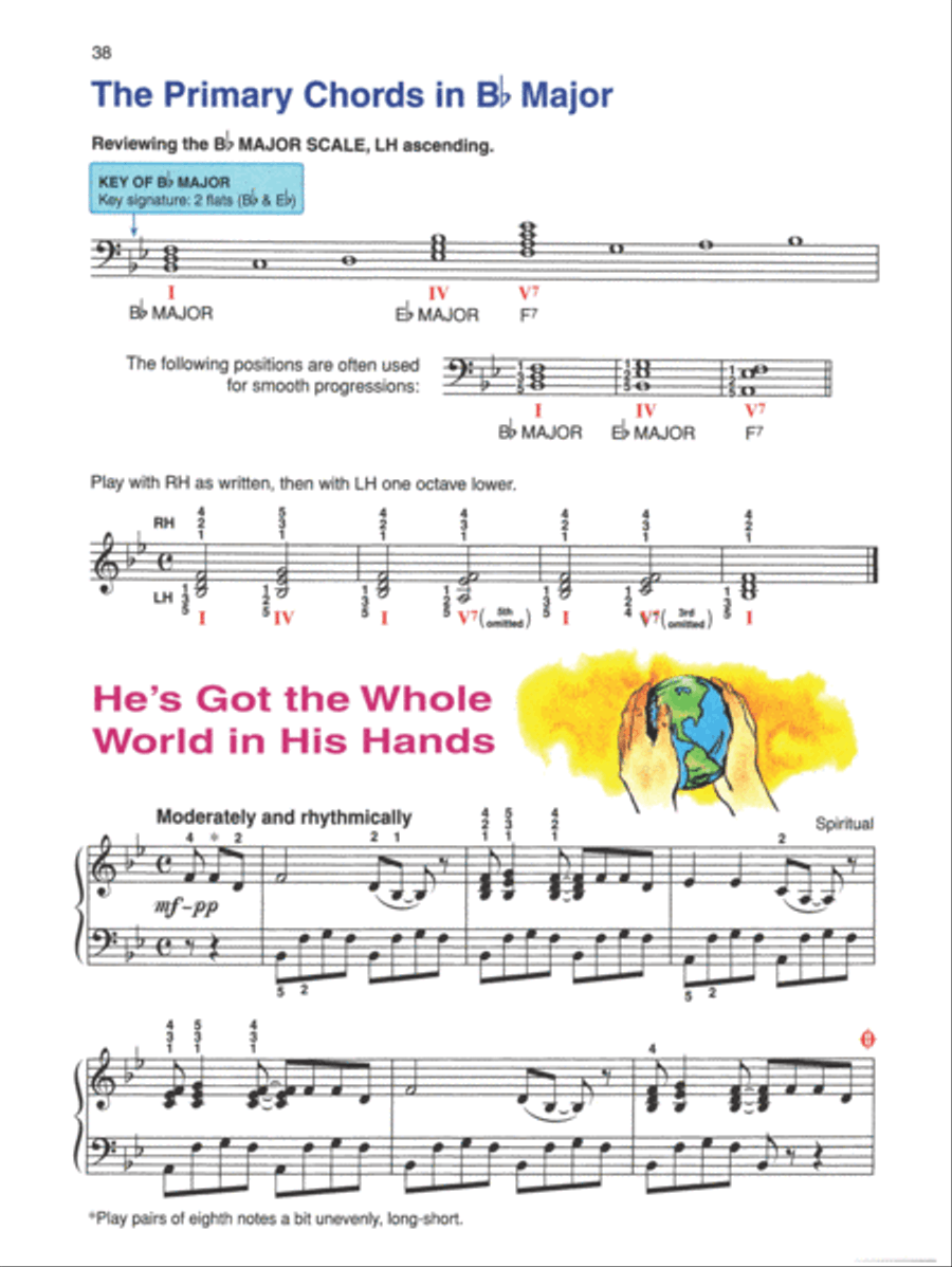 He got the whole world in his hands alfred piano hot sale
