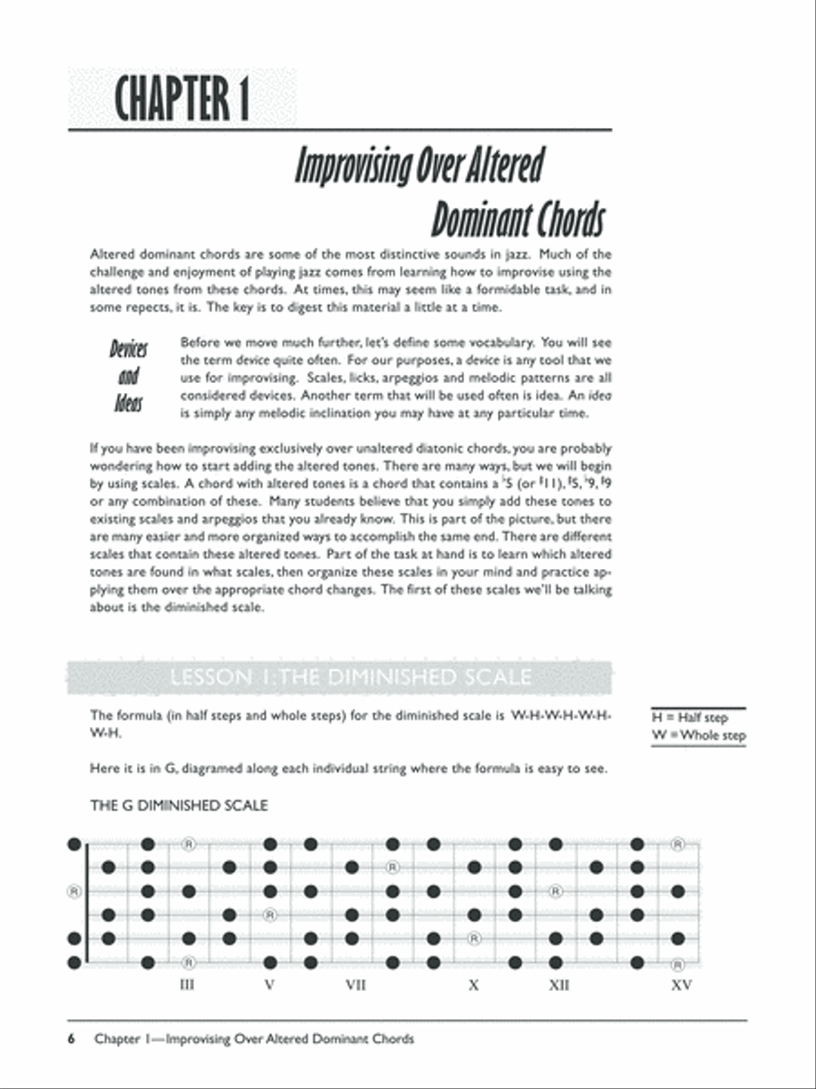 Complete Jazz Guitar Method Electric Guitar scores gallery preview page 4