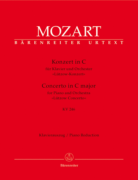 Piano Concerto in C major Lutzow-Concerto (No. 8)