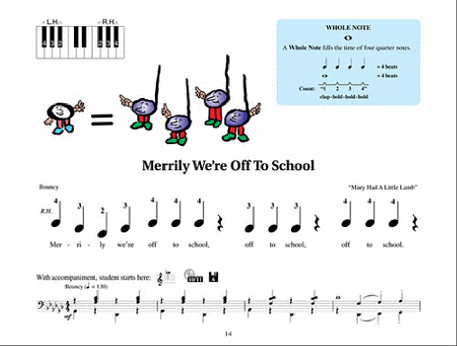 Piano Lessons Book 1 Piano Method scores gallery preview page 5
