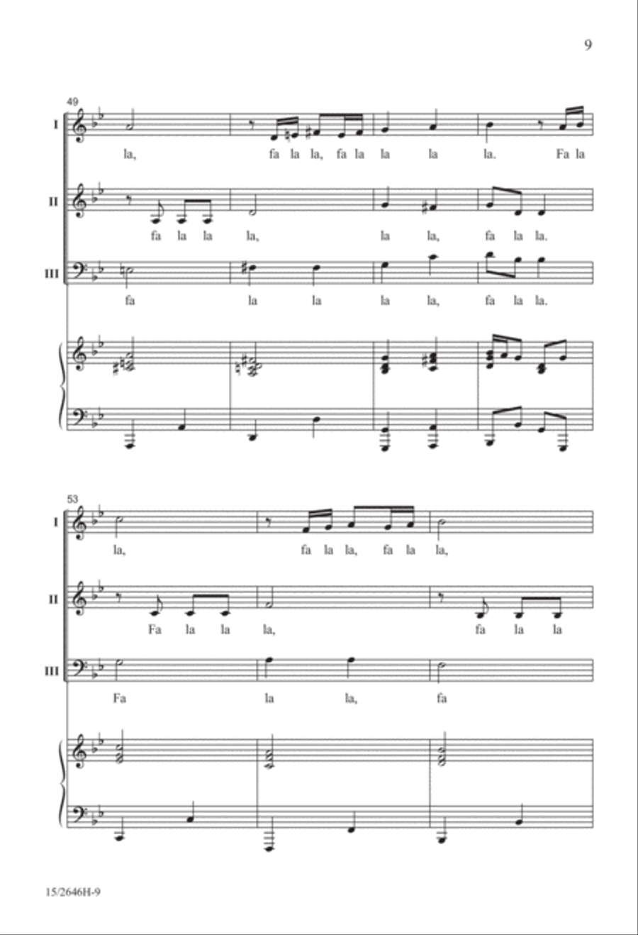 Fun, Fun, Fun! Fun, Fun, Fun! 3-Part scores gallery preview page 10