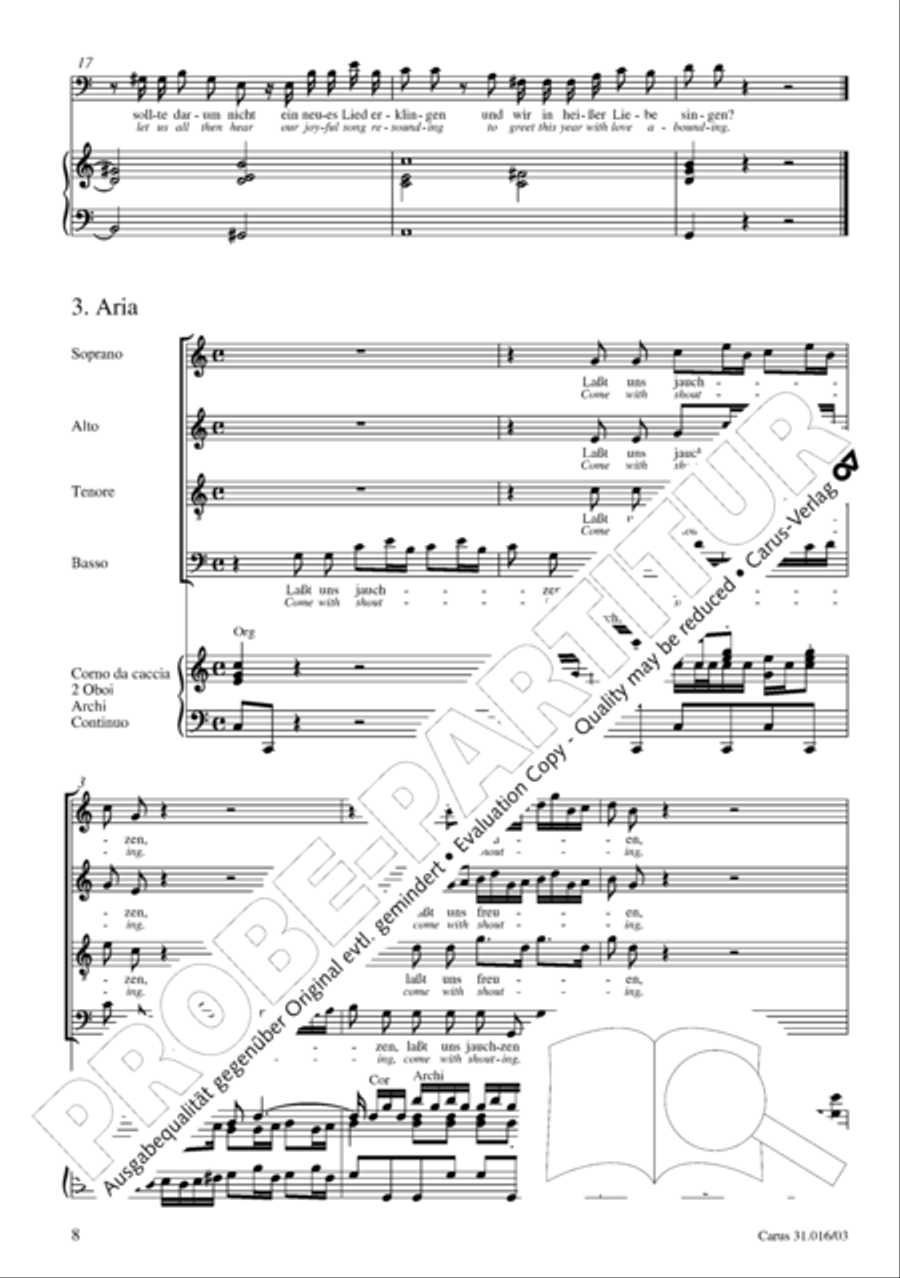 Lord God, thy praise we sing (Herr Gott, dich loben wir) ATB scores gallery preview page 9