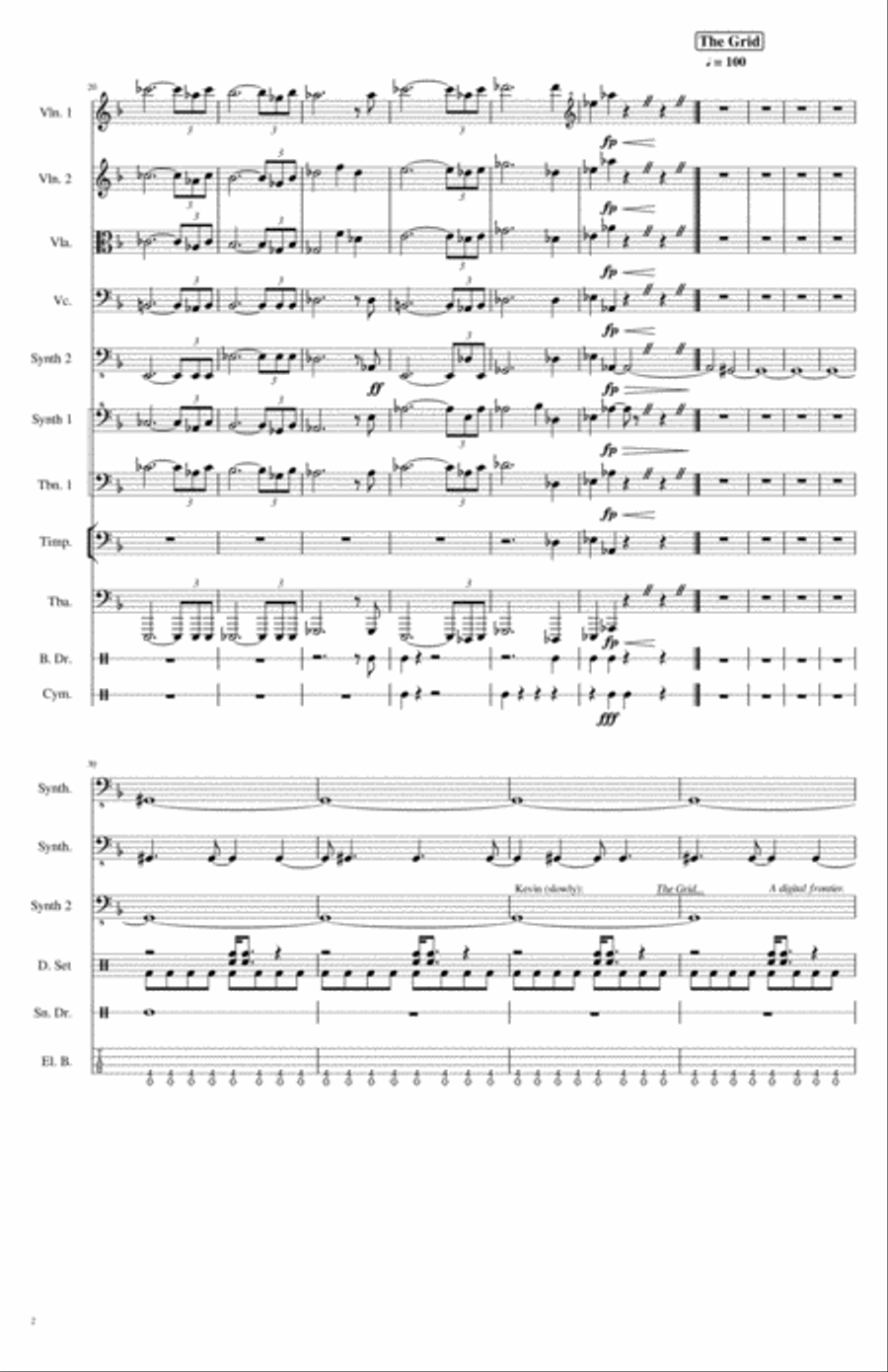 The Game Of Love Bassoon scores gallery preview page 2