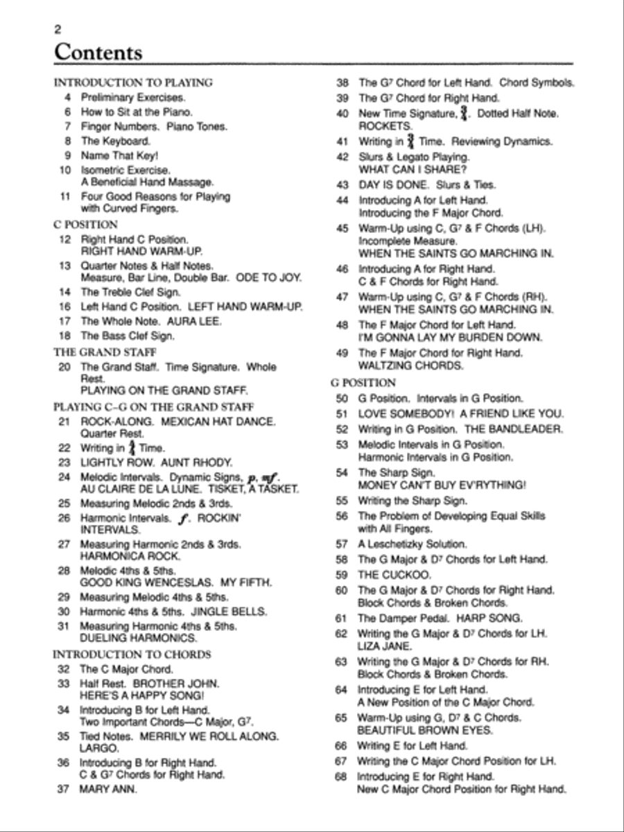 Alfred's Basic Adult All-in-One Course, Book 1 Piano Method scores gallery preview page 2