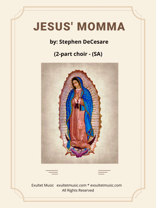 Book cover for Jesus' Momma (2-part choir - (SA)