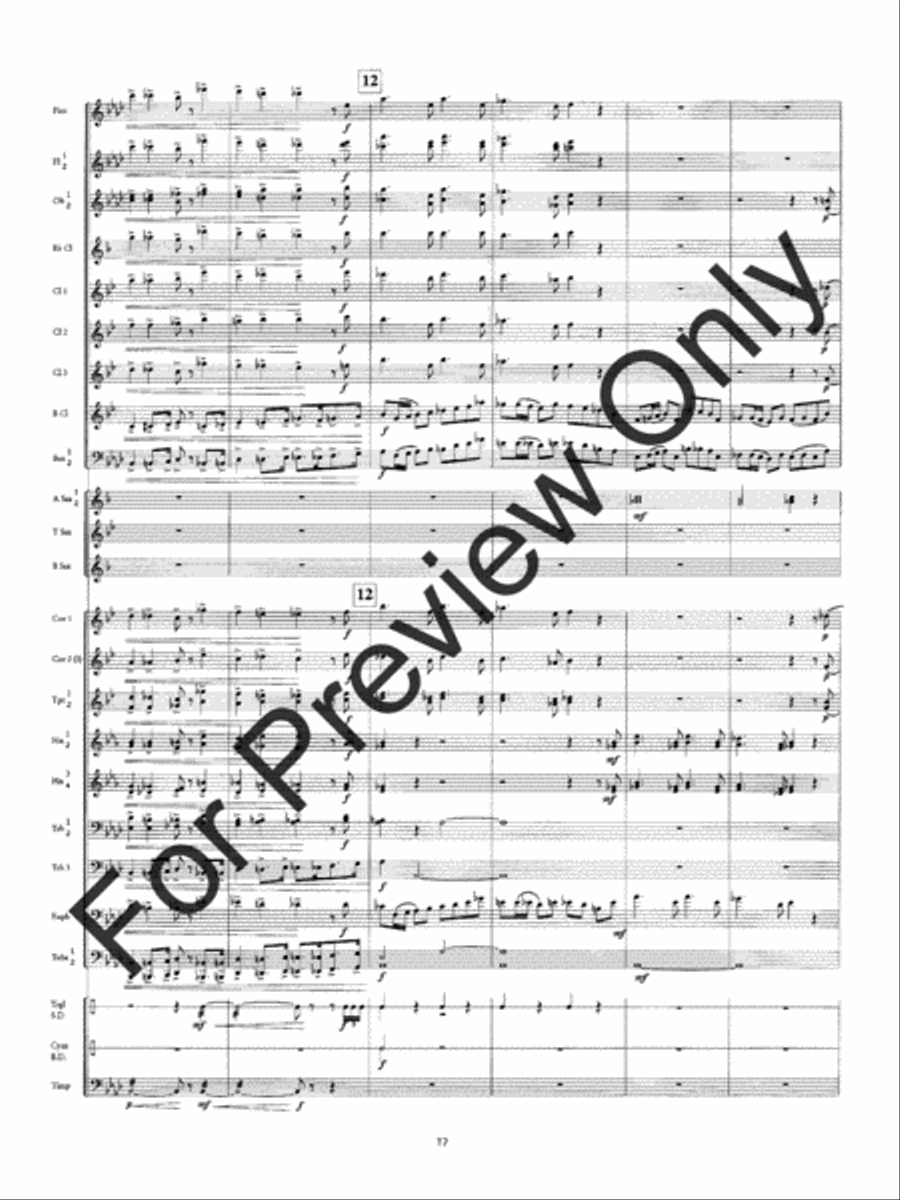 Symphony #3 Slavyanskaya - Full Score