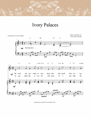 Ivory Palaces (solo instrument or vocal)