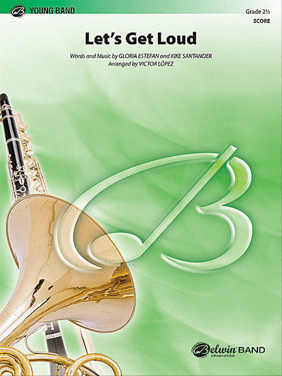Let's Get Loud Concert Band scores gallery preview page 1