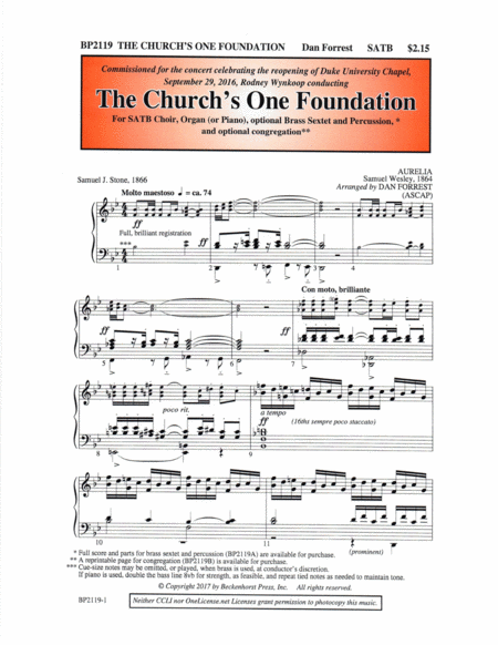 The Church's One Foundation image number null