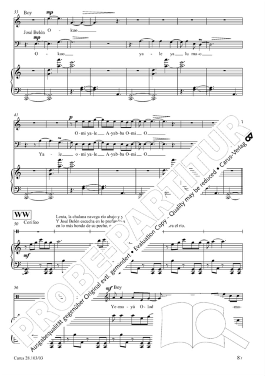 Water Water 4-Part scores gallery preview page 102