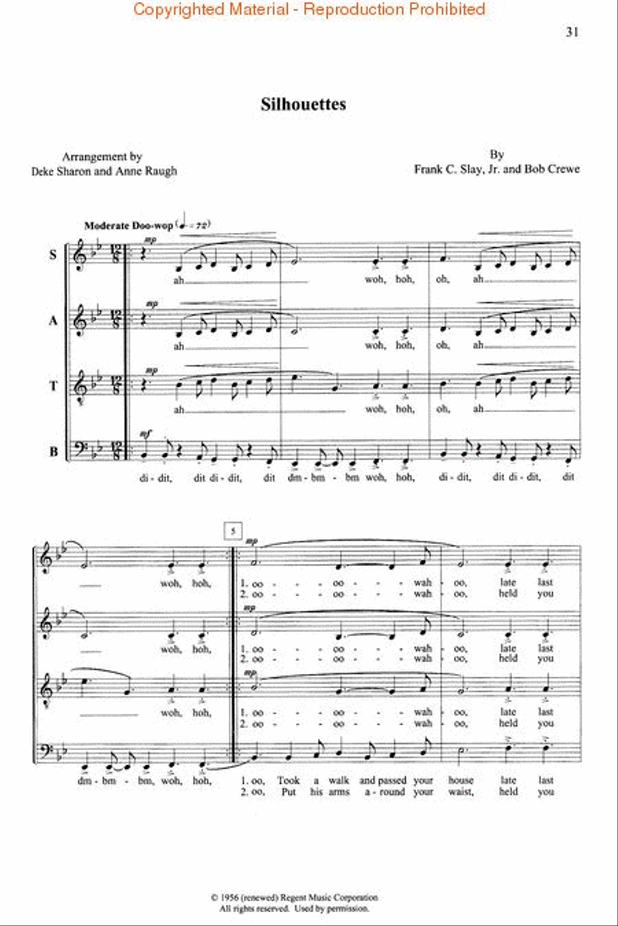 Contemporary A Cappella Songbook – Vol. 1 (Collection) 4-Part scores gallery preview page 3