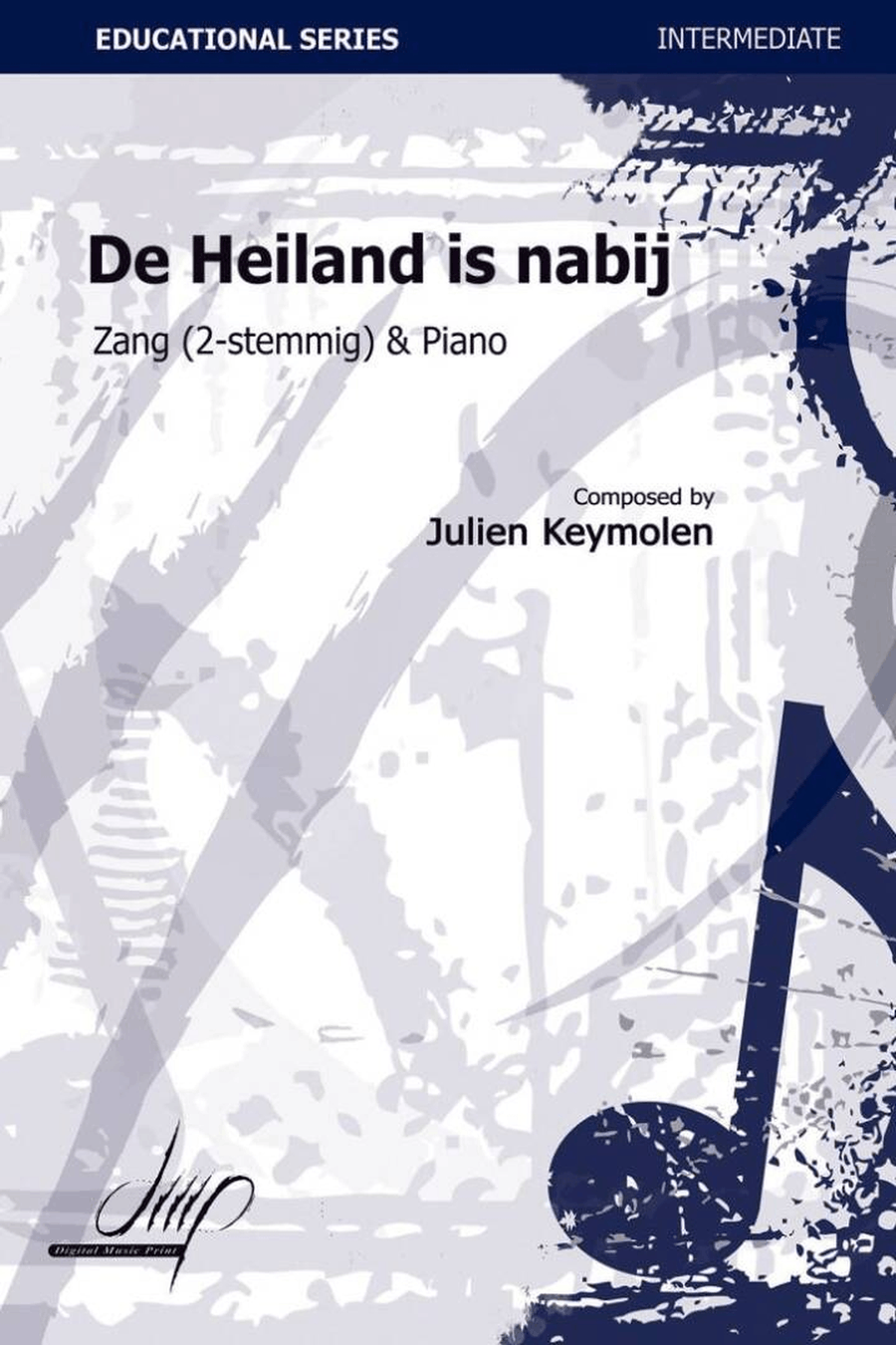 De Heiland Is Nabij Unison Choir scores gallery preview page 1