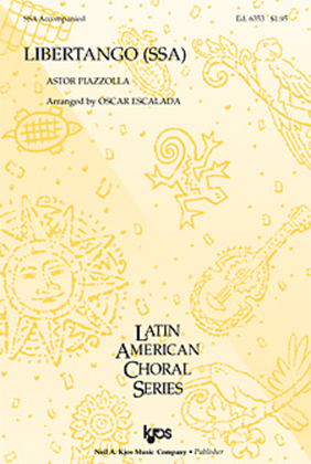 Book cover for Libertango (SSA)