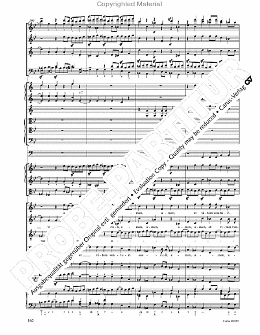 Missa solemnis Missa solemnis 4-Part scores gallery preview page 178