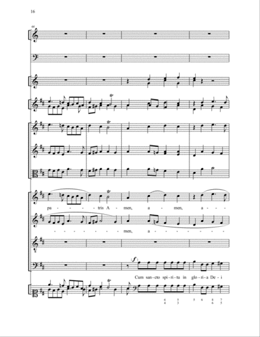Quoniam Quoniam 4-Part scores gallery preview page 7