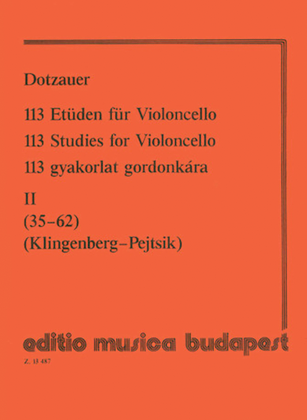 Book cover for 113 Studies – Volume 2