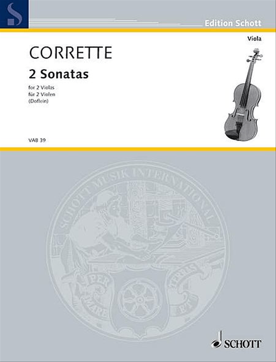 2 Sonatas and a Minuet String Duet scores gallery preview page 1
