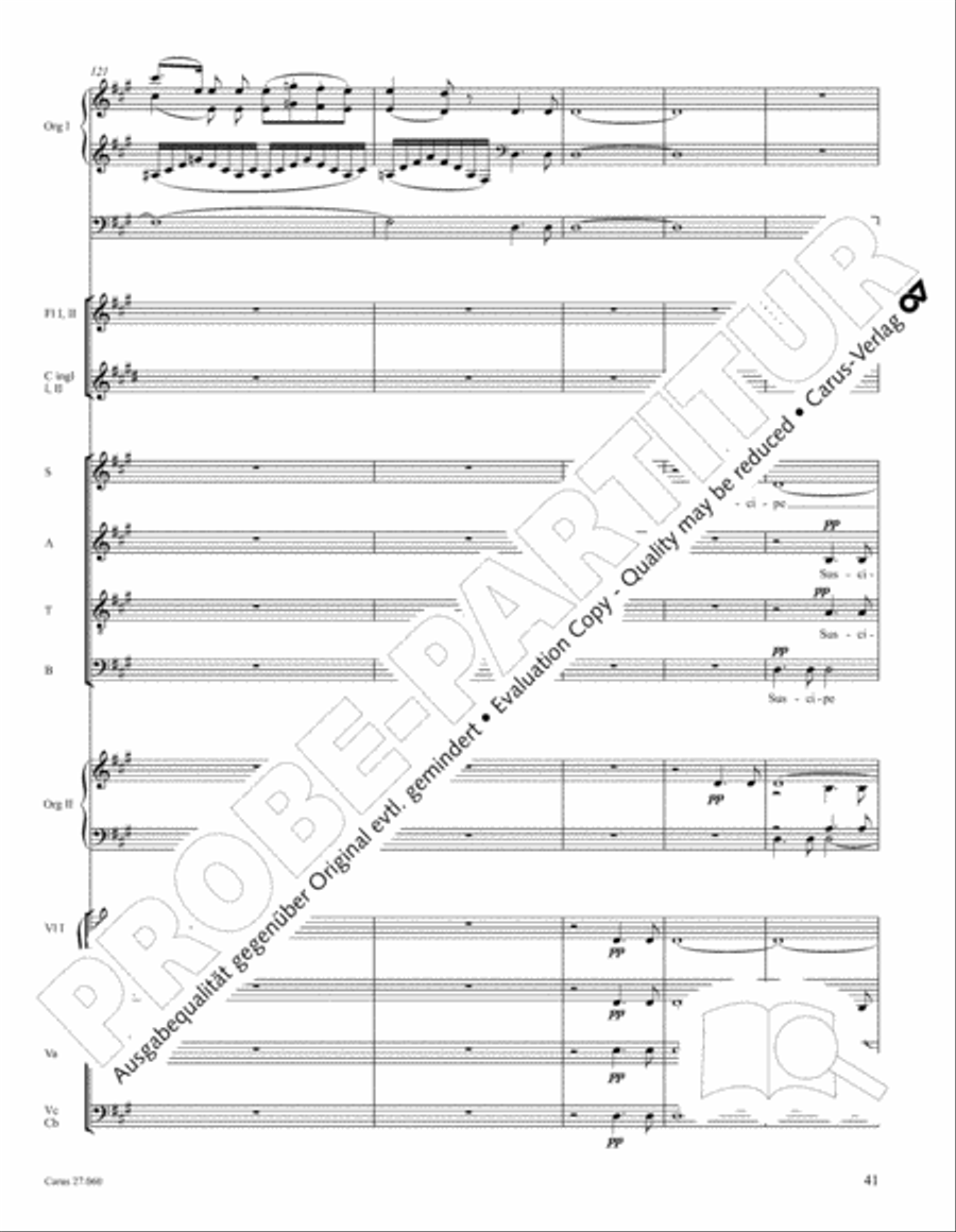 Messe a quatre voix 4-Part scores gallery preview page 52