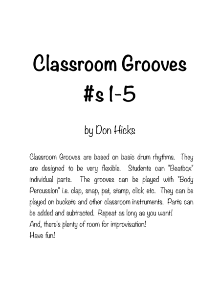Classroom Grooves image number null