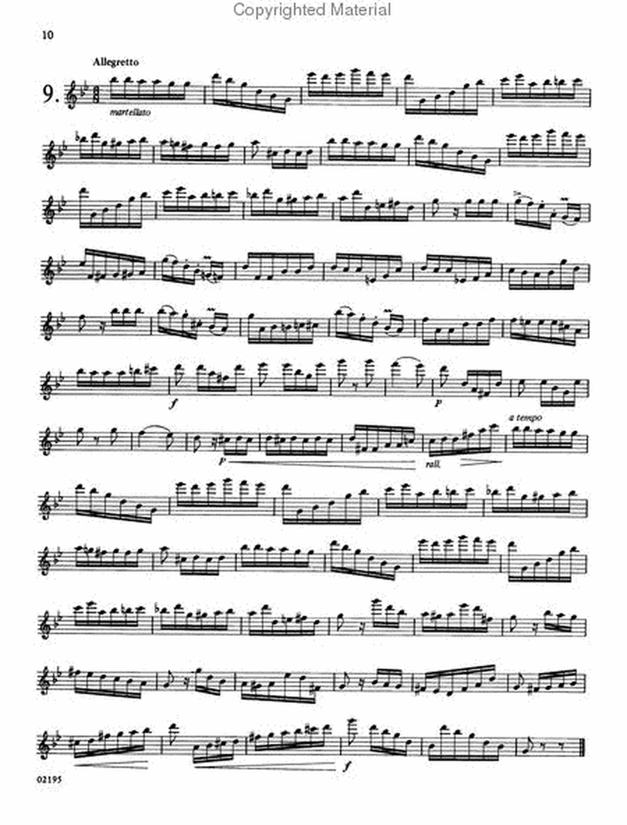 35 Exercises for Flute, Op. 33 - Book I