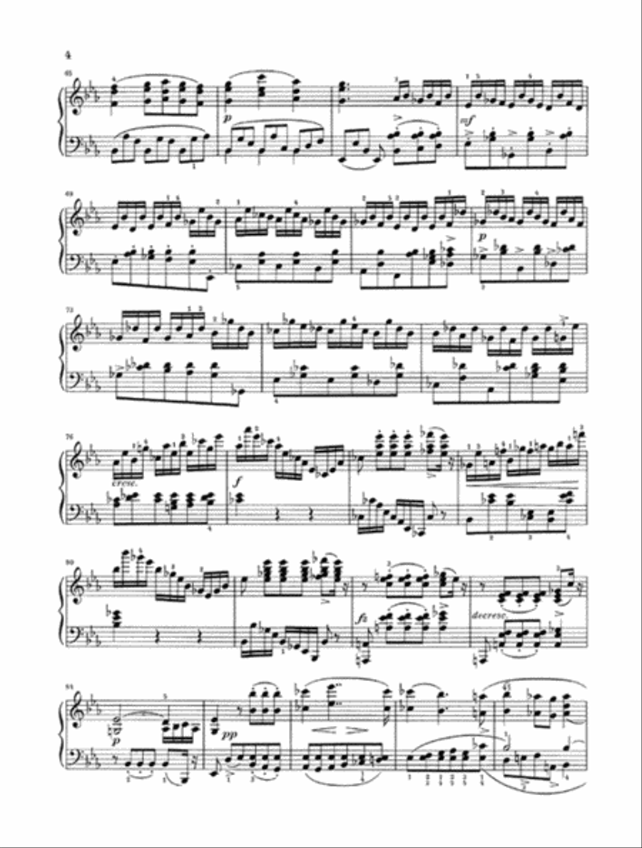 Piano Sonata C minor D 958 Piano Solo scores gallery preview page 4