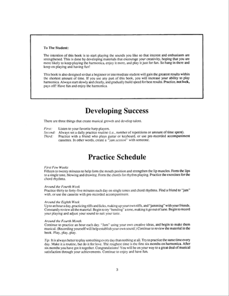 You Can Teach Yourself Blues Harp Harmonica scores gallery preview page 4
