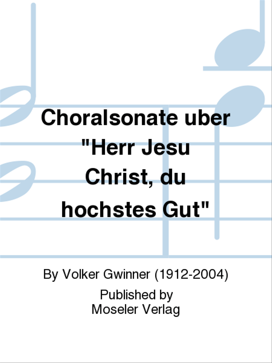 Choralsonate uber 