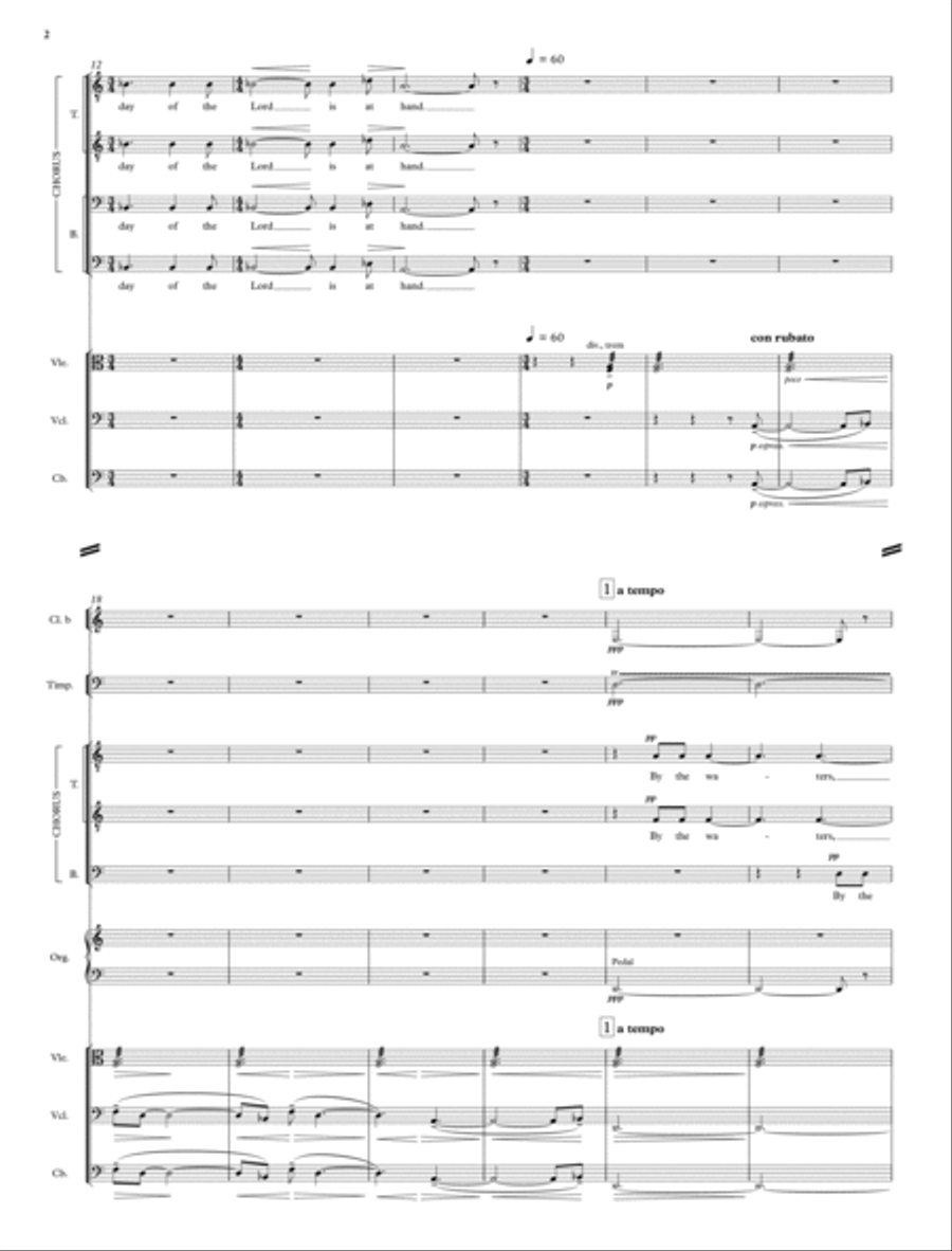 Belshazzar's Feast Belshazzar's Feast 4-Part scores gallery preview page 3