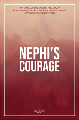 Book cover for Nephi's Courage - SATB