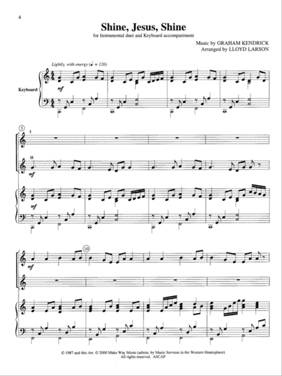 Contemporary Praise Contemporary Praise Piano Accompaniment scores gallery preview page 22