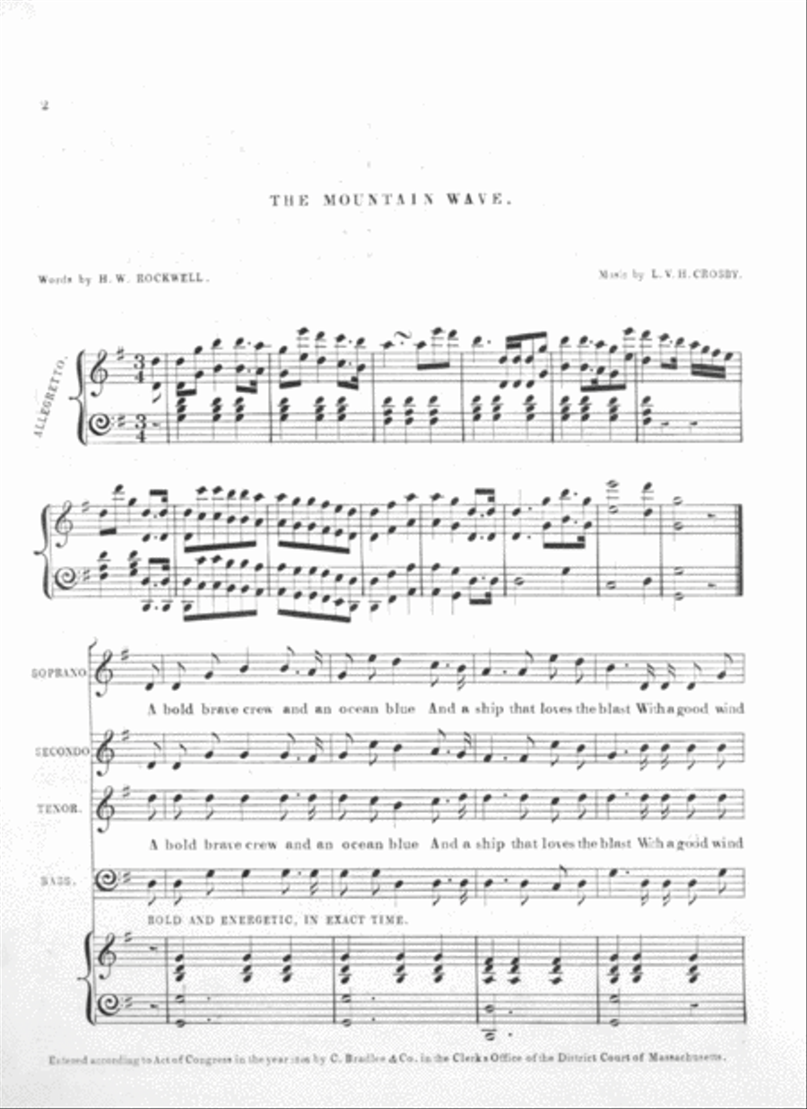 The Mountain Wave 4-Part scores gallery preview page 2