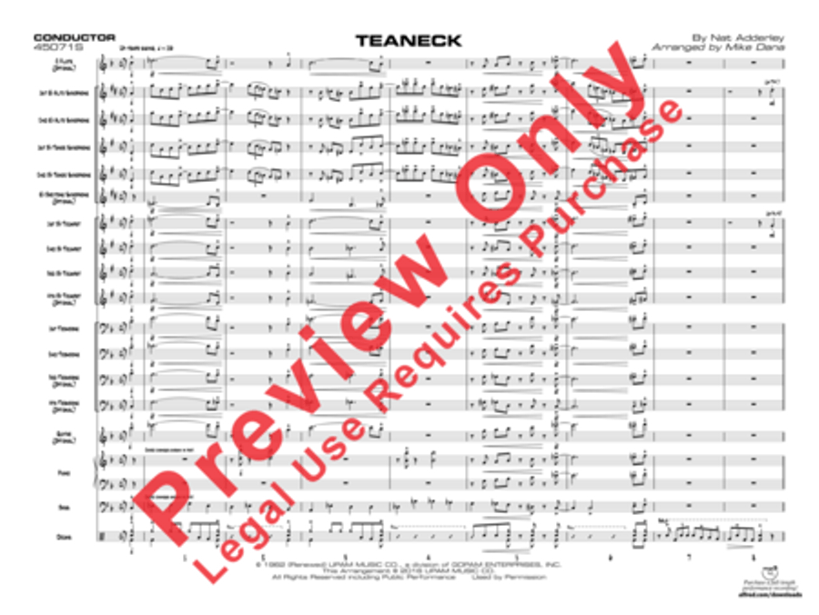 Teaneck Teaneck Jazz Ensemble scores gallery preview page 20
