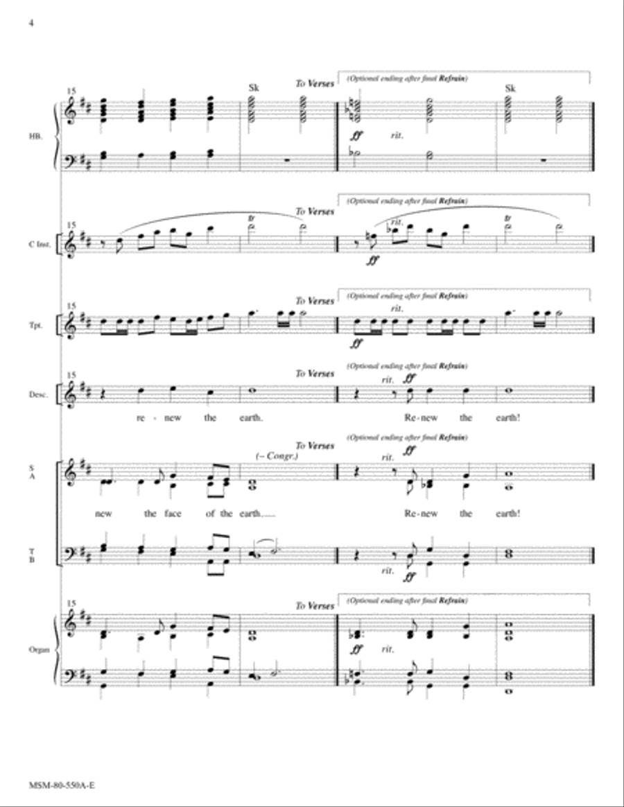 Lord, Send Out Your Spirit Choir scores gallery preview page 4