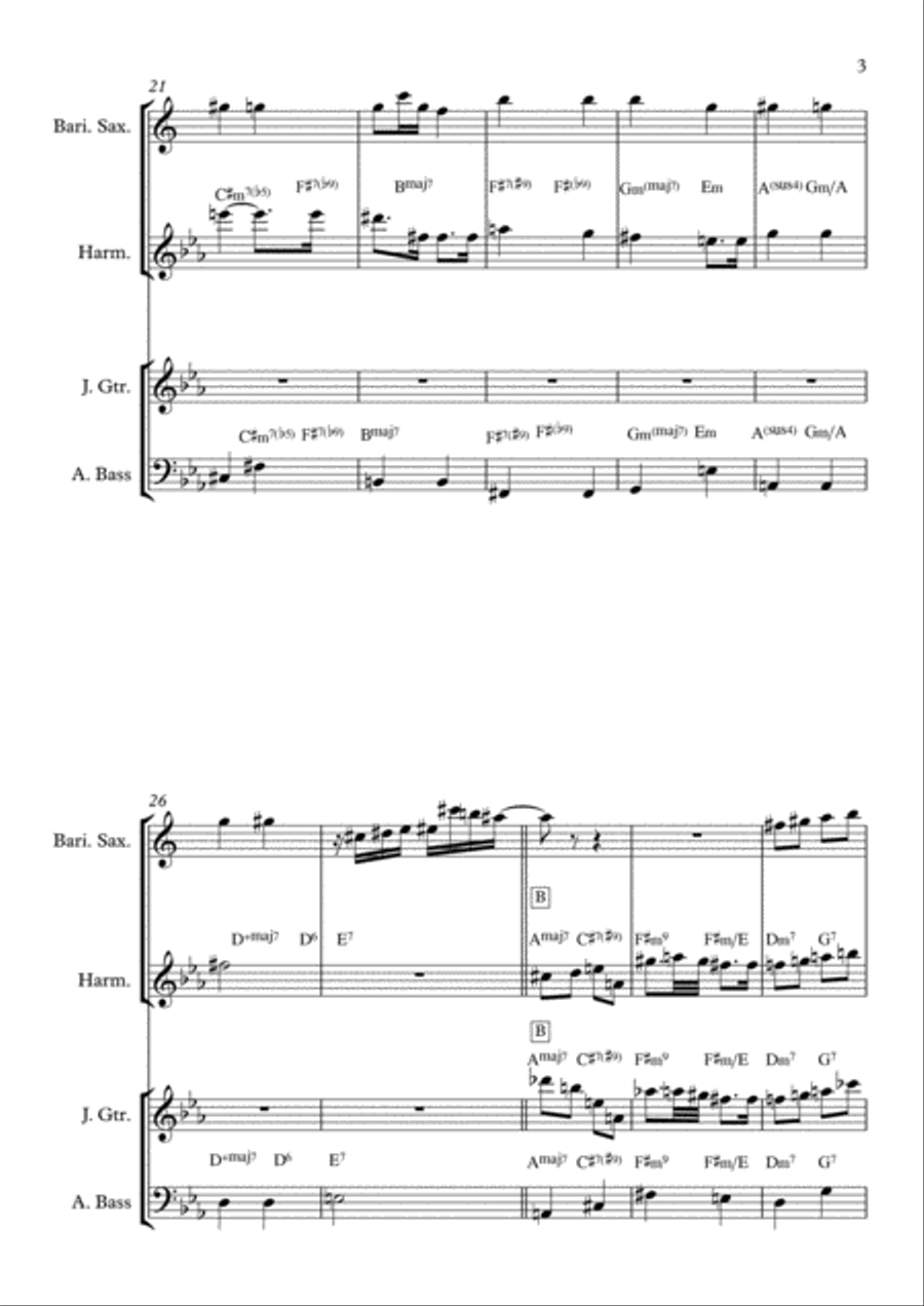 Dois Mundos Dois Mundos Small Ensemble scores gallery preview page 3