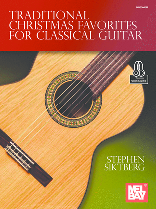 Book cover for Traditional Christmas Favorites for Classical Guitar