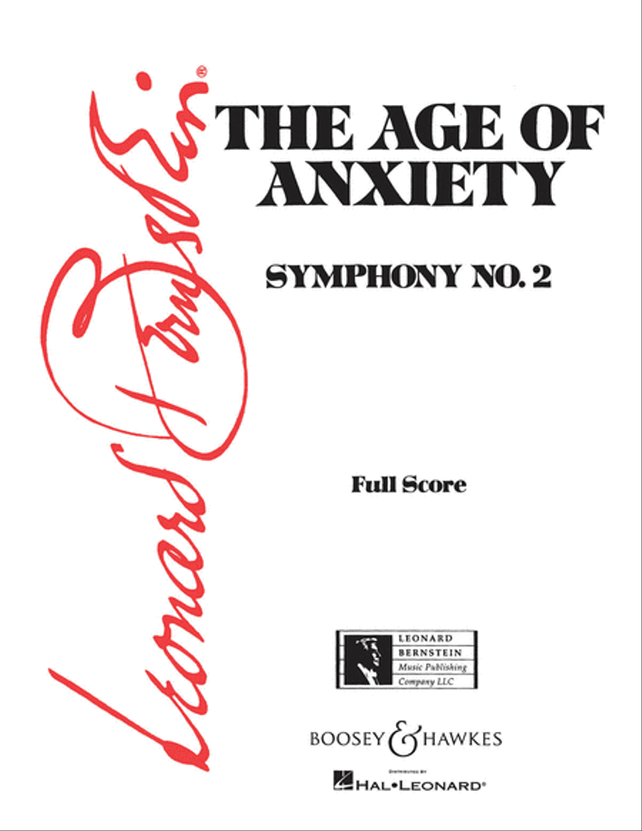 The Age of Anxiety Orchestra scores gallery preview page 1