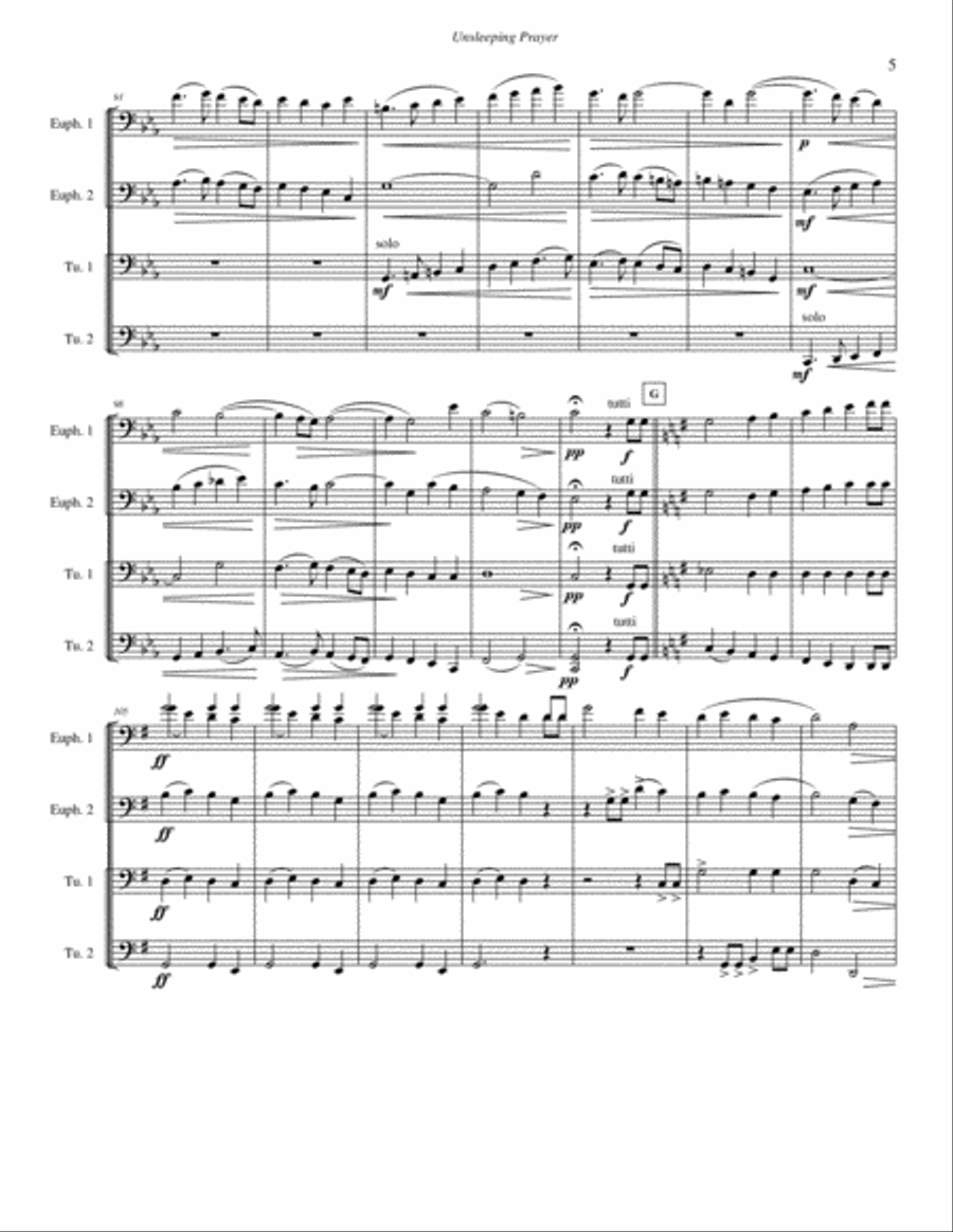 Unsleeping Prayer Divisi scores gallery preview page 5