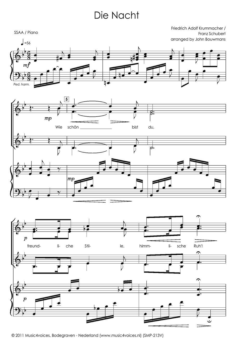 Die Nacht SSAA scores gallery preview page 5
