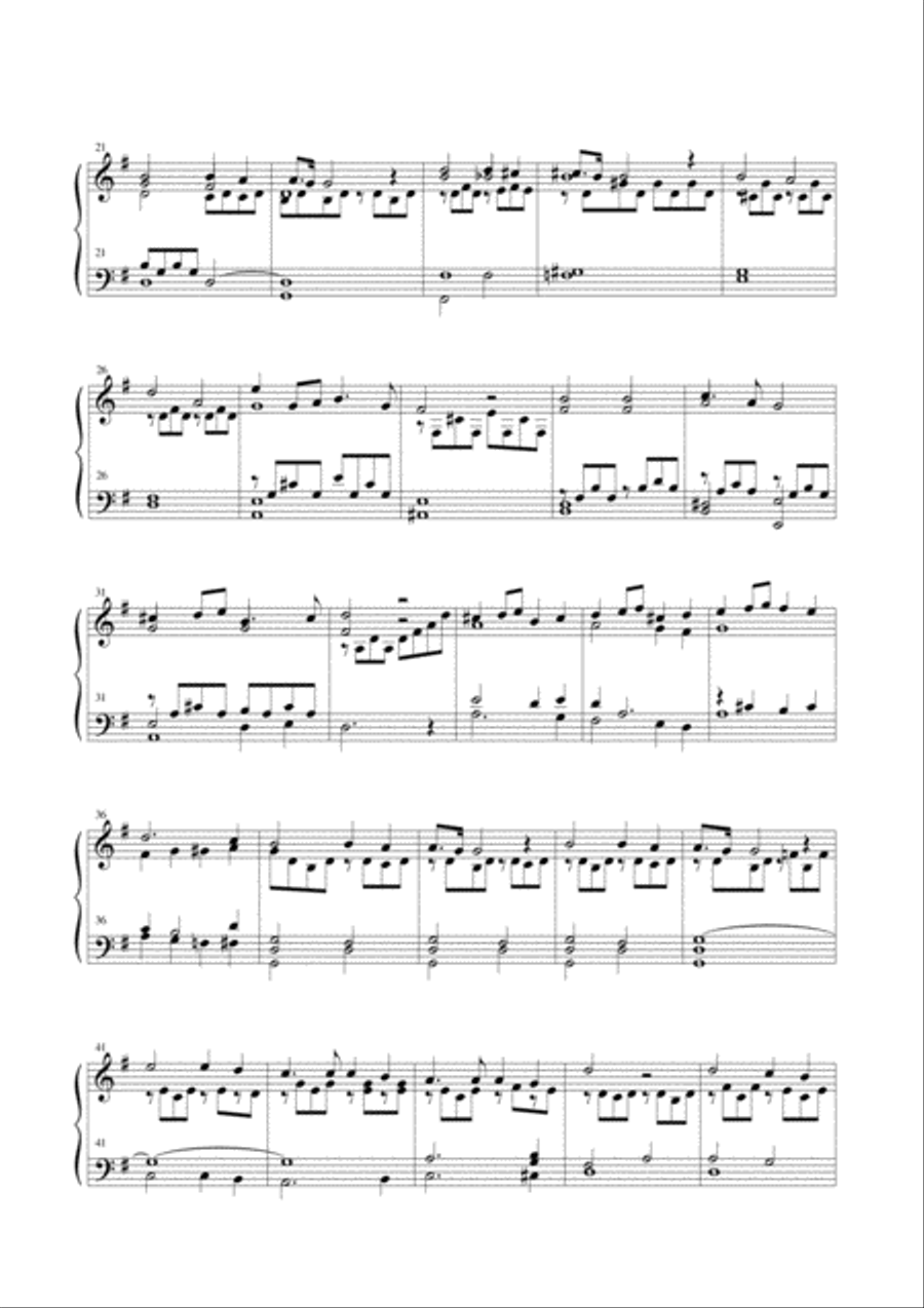 FRANCK - PANIS ANGELICUS - ALL IN ONE FILE: : For Organ Solo, for Soprano, Tenor and Organ, for Alto 4-Part scores gallery preview page 3