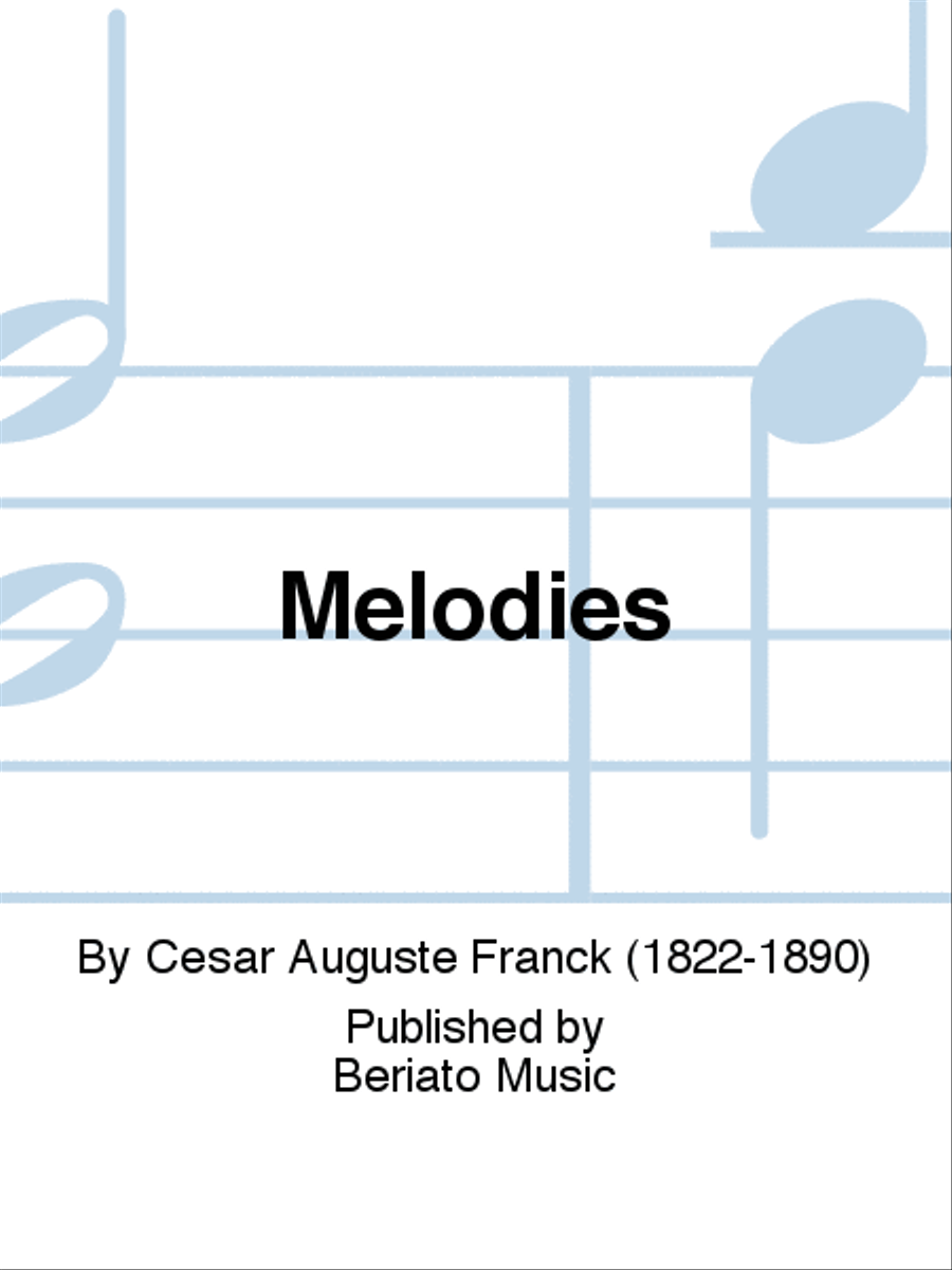 Melodies Melodies Voice scores gallery preview page 1