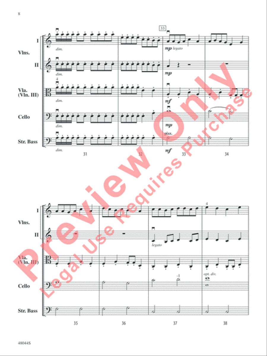 The Ascent String Orchestra scores gallery preview page 9