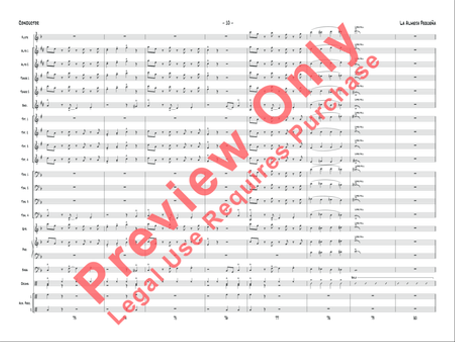 La Almeja Pequeña La Almeja Pequeña Jazz Ensemble scores gallery preview page 11